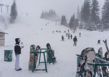 ‘Here, It’s Like Paradise’: Ukraine’s Ski Resorts Offer a Respite From the War