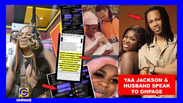 Yaa Jackson and baby daddy react to leaked chats