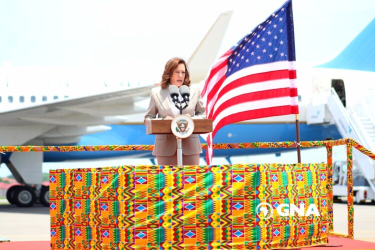 US Vice President Kamala Harris Departs to Tanzania after Spending 3 Days in Ghana.