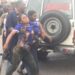 Truck Carrying Sales Ladies Overturns..Injuring them