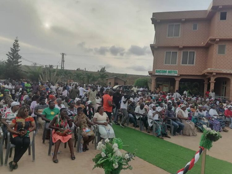 Dr. Duffuor, Making Massive Inroads In His Greater Accra Campaign Tour.