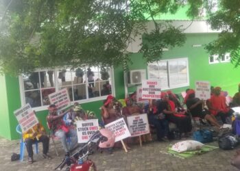 Free SHS Food Supplier’s Picketing Enters Day 3 Amidst Mosquito Bites