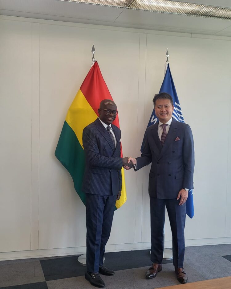 A-G Holds Talks With World Intellectual Property Organization Boss in Geneva
