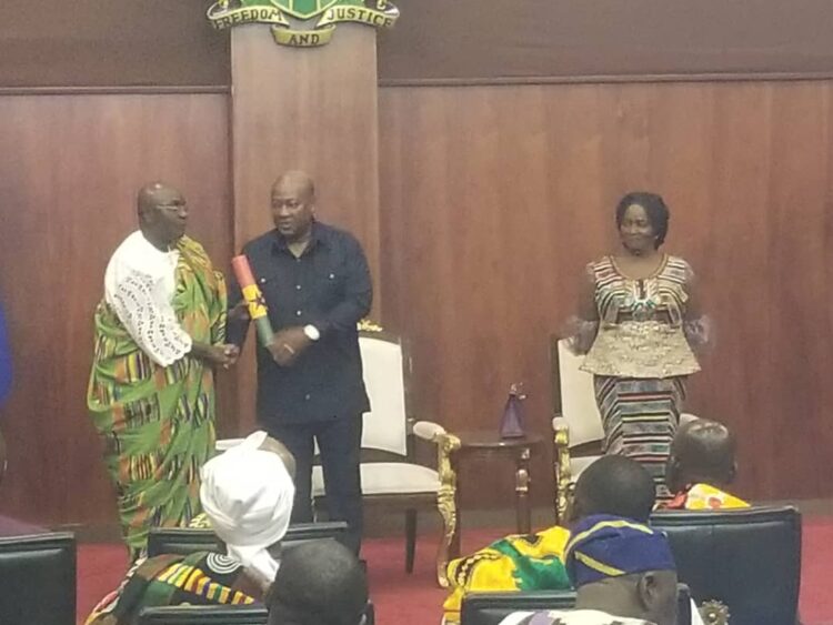 President Mahama Swears-In Members of Council of State…Advises them to Discharge their duties Diligently