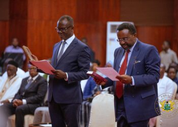 “I will Not Ask You to Print More Money”-President Mahama Assures BoG Governor and 1st Deputy