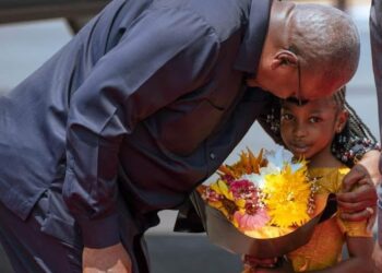 President Mahama Arrives in Sierra-Leone Amidst Magnificent Cultural Display