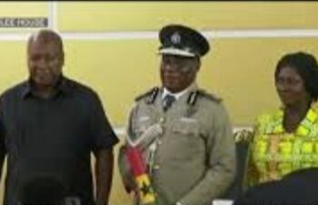 Stop All Forms of Corruption and Abuse of Power-President Mahama Swears In New IGP COP Tetteh Yohuno