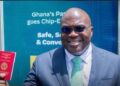 Chief of Staff Julius Derbrah Becomes First Ghanaian to Receive Chip-Embedded Passport