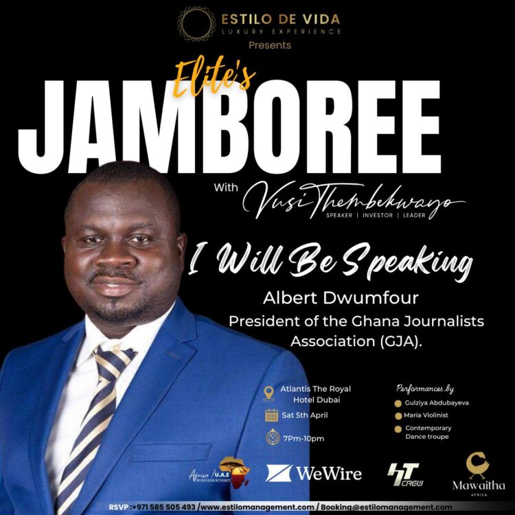 GJA President To Attend ‘The Elites Jamboree’ In Dubai