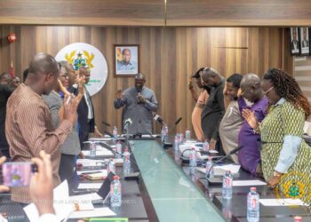 Lands Minister Inaugurates Small Scale Mining Review Committee in fulfilment of his Agenda to Sanitize the Small Scale Mining Space