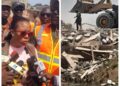 Greater Accra Minister Linda Ocloo Leads Demolishing Exercises in Weija Gbawe, Ablekuma West in Fulfillment of President’s Directive.