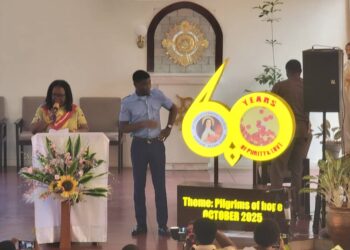 St. Theresa Catholic Church Unveils 60th Anniversary logo to Celebrate 60 Years of Faith and Service to Mankind.