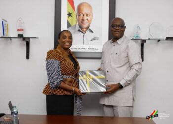 CEO of GIPC Simon Madjie Meets MTN CFO Over Investment Opportunities