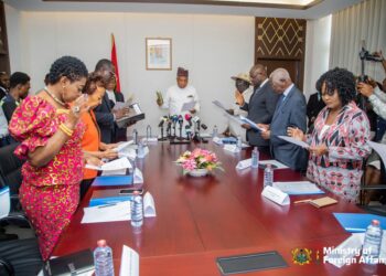 Ablakwa Inaugurates Newly Constituted Ministerial Advisory Board for Foreign Affairs Ministry