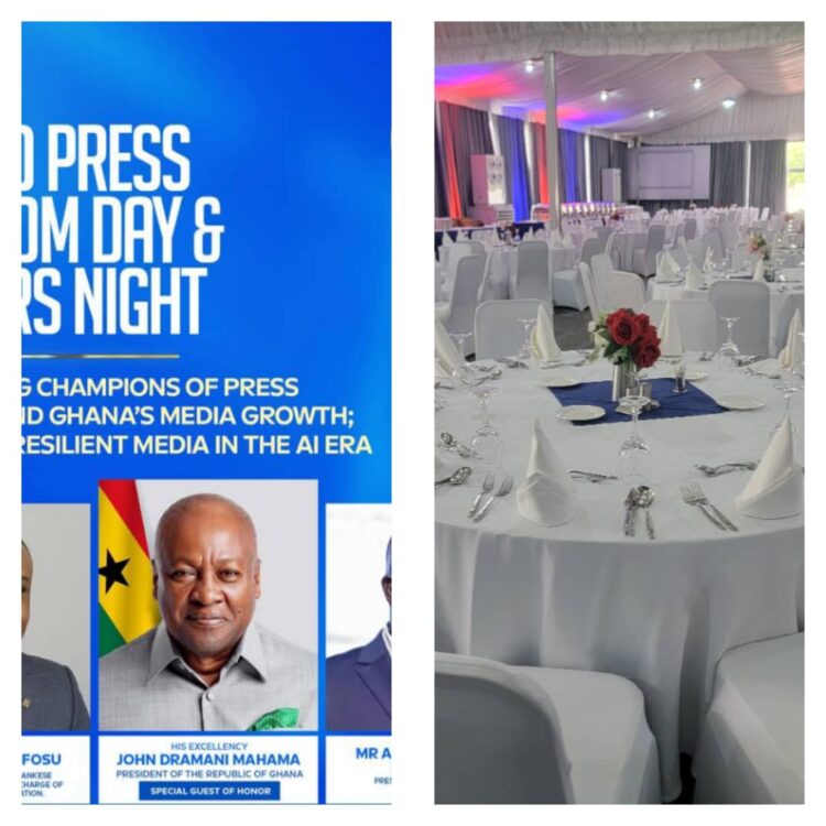 All is Set for GJA’s World Press Freedom Day and  Honors Night at Alisa Hotel.