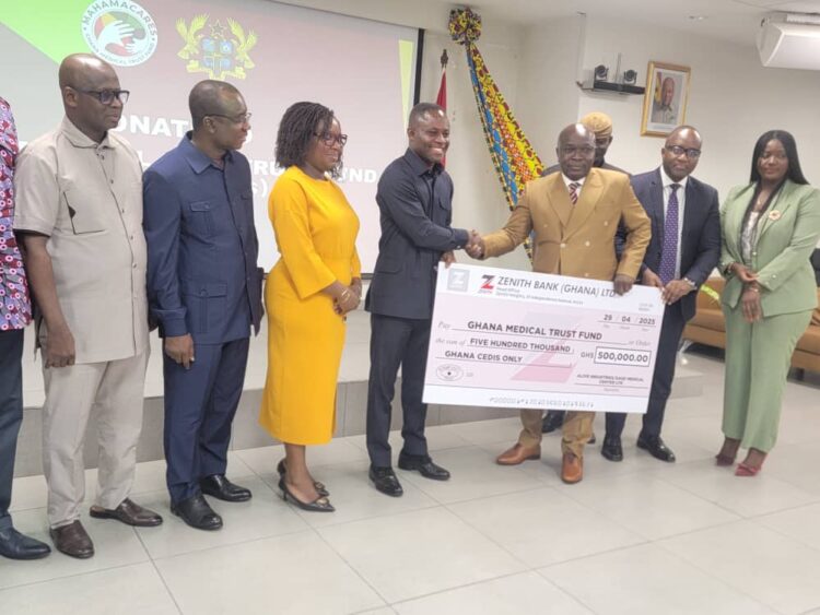 Seidu Agongo Redeems Gh500,000 Pledge to MahamaCare…Promises to Donate More