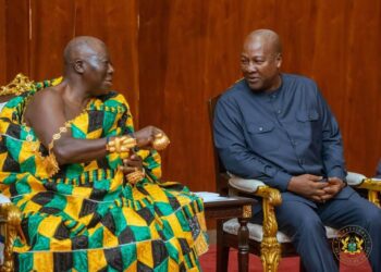 Glits and Glamour as President Mahama Hosts Otumfuo