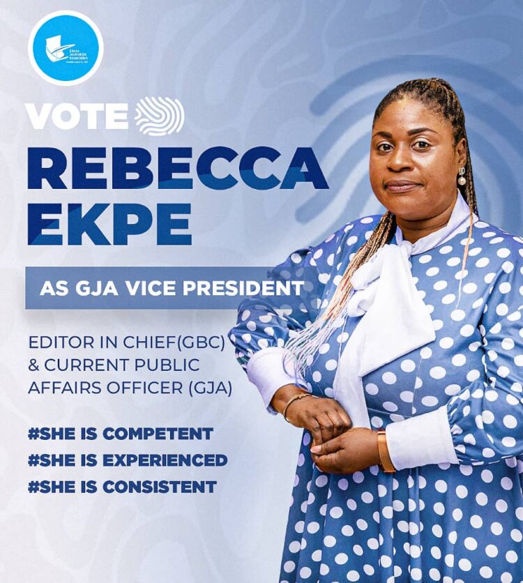 GJA Elections: I will Serve you Better as Vice President-Rebecca Ekpe