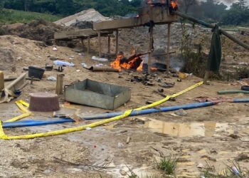 Task Force Wages War on Illegal Miners in Central Region