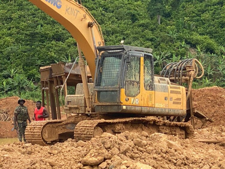 Anti-Galamsey Task Force Cracks Down on Illegal Mining in Eastern Region