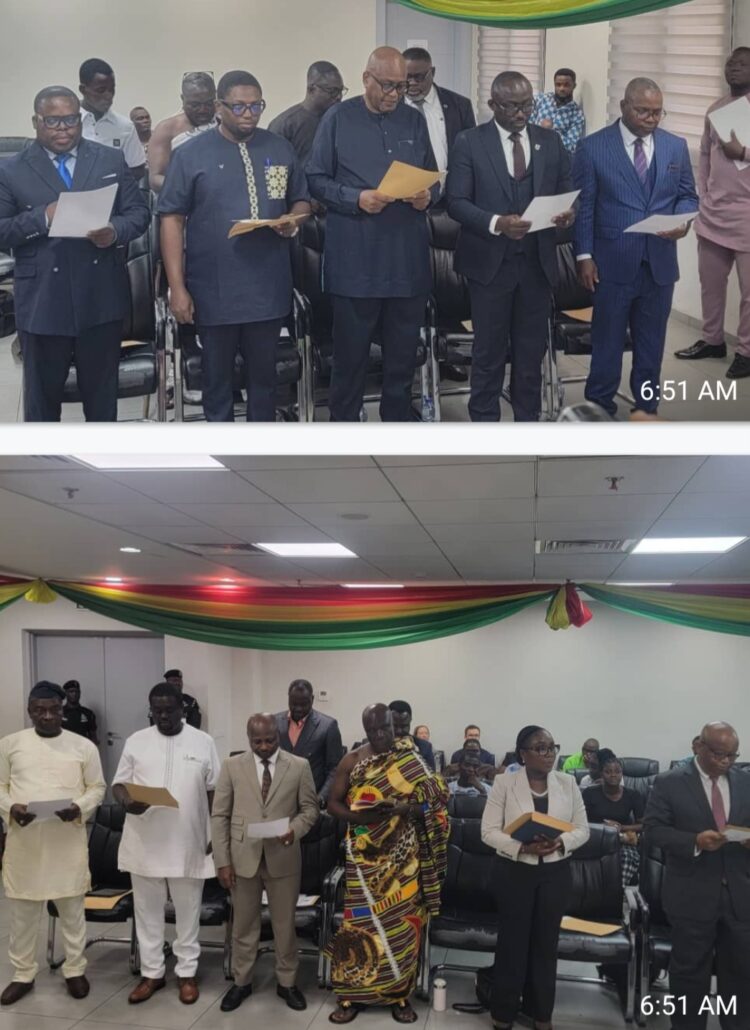 Health Minister Inaugurates GHS and Ho Hospital Governing Boards…Charges them to Prioritize Primary Health Care