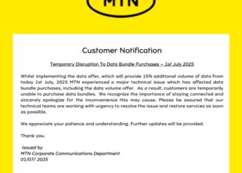 MTN Ghana  Assures Customers of Resolving Data Bundle Dusruptions