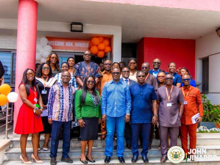 Energy Minister Visits Ghana Gas, Rallies Support for Efficiency in Operations