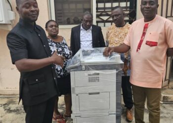 David Tamakloe Donates Ultra-Modern Printer to PRINPAG