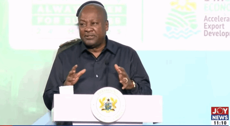 Mahama Launches 24hour Economy…Describes it as National Reset