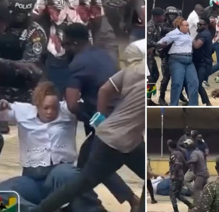 Hawa Koomson Beaten to Pulp at Ablekuma North Re-run