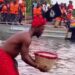 Ada Asafotufiami: Fetish Priest Fetches Water with Net Basket to the Amazement of Revelers