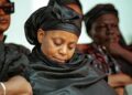 Omane Boama’s Wife’s Tribute Melts Mourners at the State Funeral