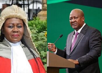 Breaking: Mahama Removes Justice GertrudeTorkonoo from Office