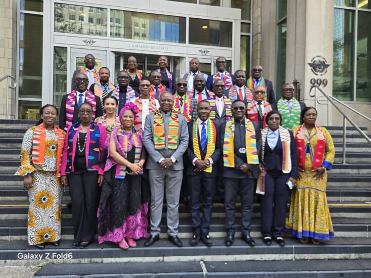 Transport Minister leads Ghana Delegation to 42nd ICAO Assembly in Montréal-Canada
