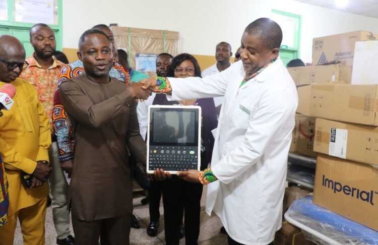 Health Minister Equips Ga North Municipal Hospital with Medical Items worth GHS15 million
