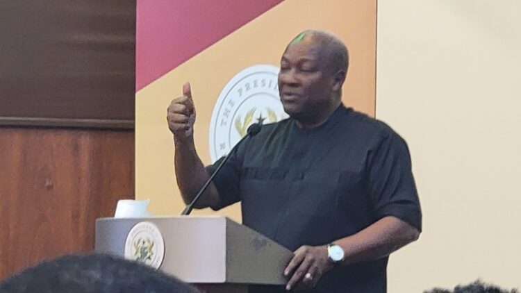 Mahama Dismisses 3rd Term Bid..Says Do I look like a supreme leader?