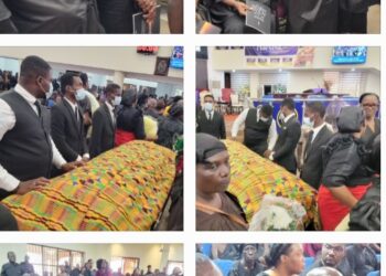 Kwabena Yeboah, Joe Aggrey, OB Amoah, OPAG President Eulogize former SWAG President Ackah Anthony as He “Goes Home”.