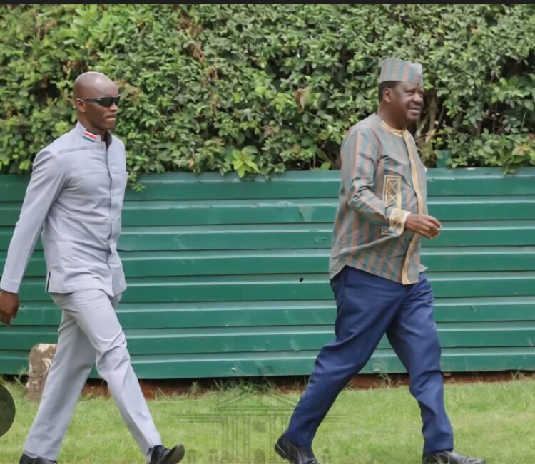 MEET Raila Odinga’s BODYGUARD: MAURICE OGETA, Man Who Dodges Bullets