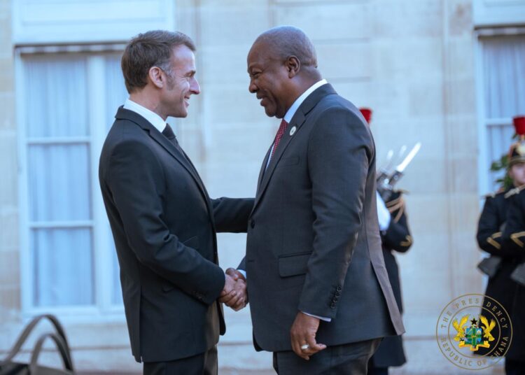 Mahama and Macron strengthen Ghana-France ties at Paris Peace Forum