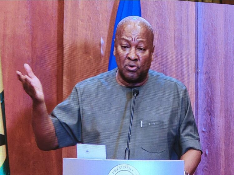 We shall Penalize any Shipping line that brings Excavators in Ghana without Permit-Mahama