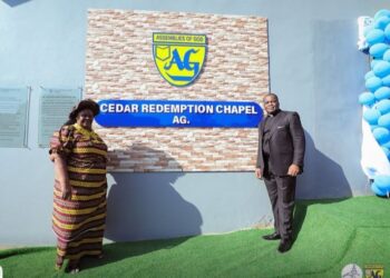 REV WENGAM DEDICATES TEMPLE AT ADA FOAH TO MARK 15TH ANNIVERSARY OF CEDAR MT CHAPEL