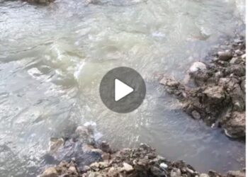 NAIMOS Operation Begins to Yield Results as once Dark Brown Flowing water Turns Clean
