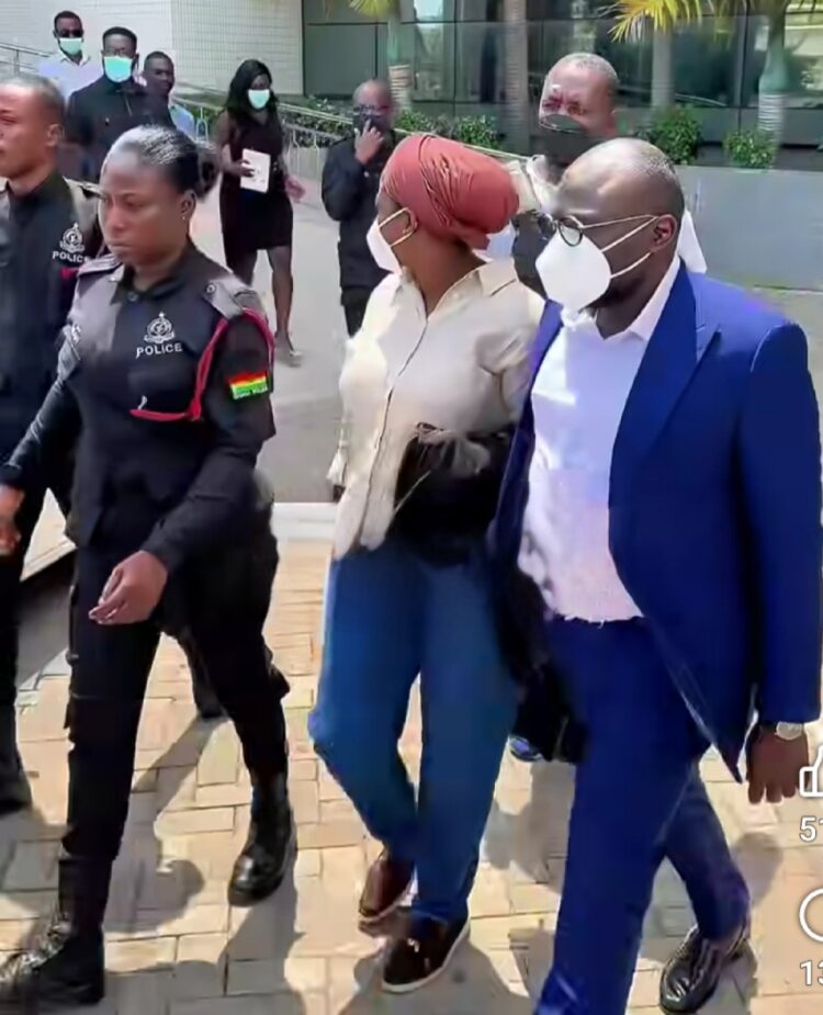 Former Buffer Stock CEO Hanan Abdul-Wahab Aludiba and Wife in Hand Cuffs, Face gh150Million Bail Condition