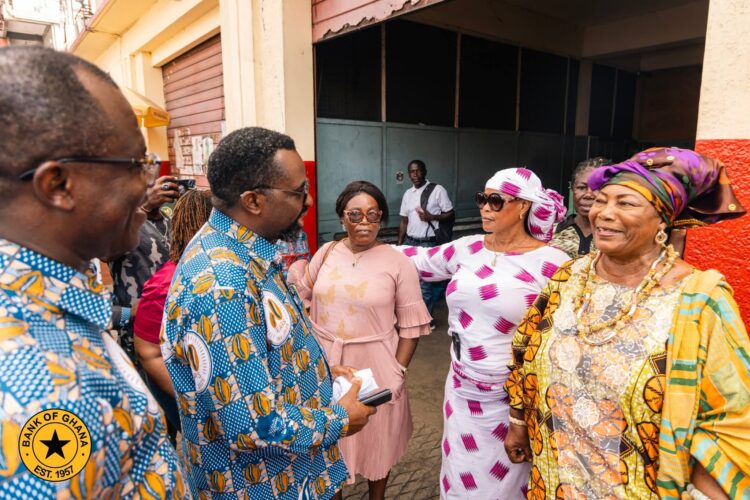 BoG Governor Takes Cedi@60 Campaign to the Markets