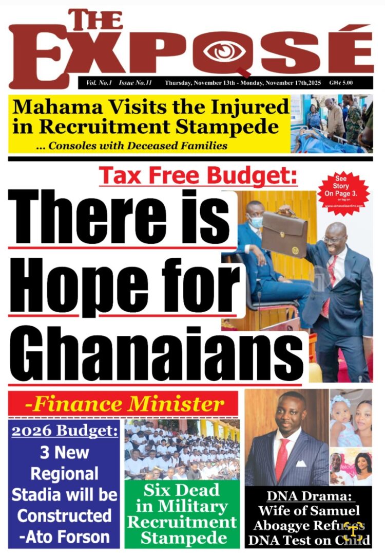 2026 Budget Reading: The Exposé Newspaper Leads the Way