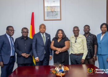 Ablakwa Meets Family of Nana Ahyia, the Ghanaian Student Murdered in Latvia