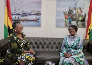 Vice President Jane Naana Opoku-Agyemang Visits Fisheries Ministry to Review Progress under National Reset Agenda