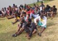 Cyber Security Authority, National. Security, GPS, GIS arrest 141 Cyber Fraud Operatives in Teshie and Tabora