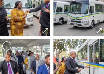 “Coming to work Should Not be Stressful”-Ablakwa Donates 6 Buses to Foreign Affairs Staff