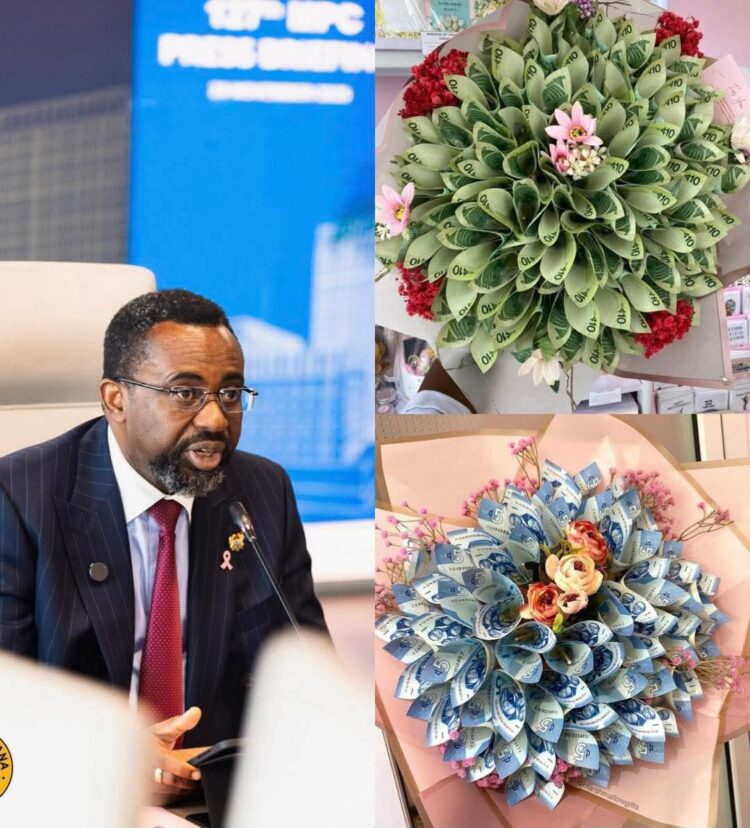 BoG Cautions Public Against Using Cedi Notes as Bouquet or Gift